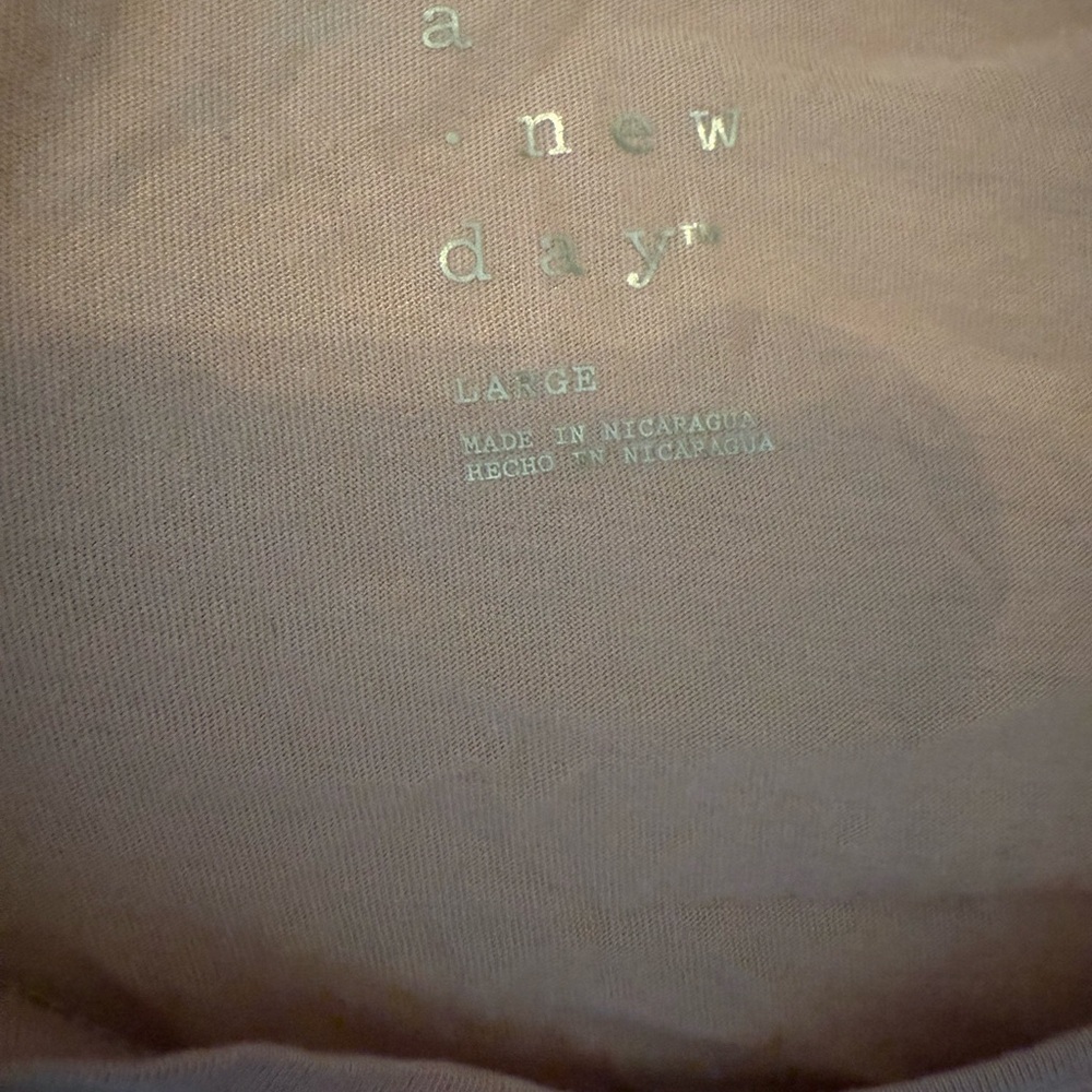 A New Day - Women's light Pink V-Neck Top - Picture 7 of 8
